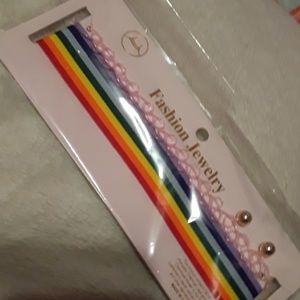 2 choker earring set